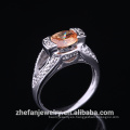 Alibaba Moda rodio plateado Al Por Mayor anillos de bodas de plata polonia